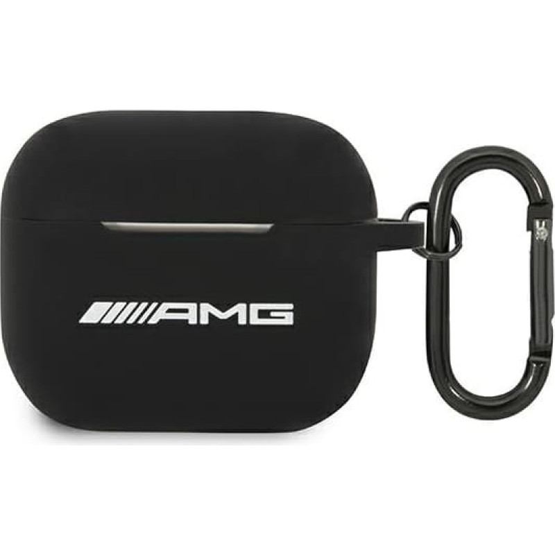 AMG AMA3RBK AirPods 3 cover black Silicone with Big Logo