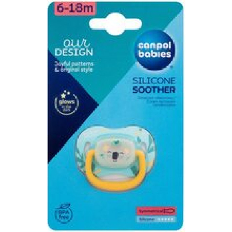 Canpol Babies Exotic Animals Silicone Soother Koala - Dudlík