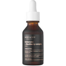 Mary & May Idebenone + Blackberry Complex Serum - Antioxidant Facial Serum.