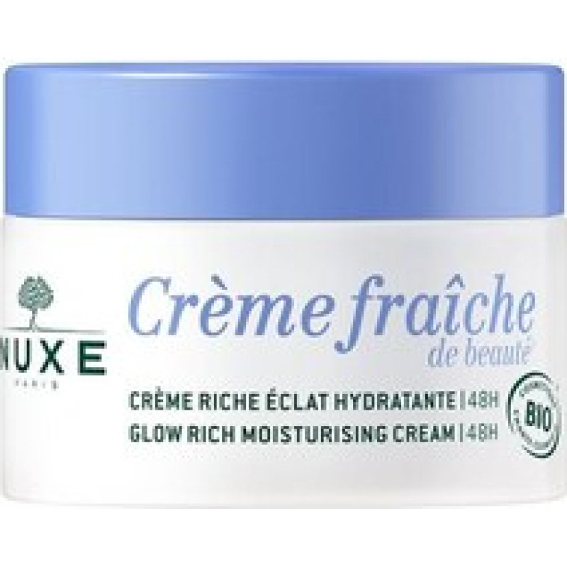 Nuxe Creme Fraiche de Beaute Glow Rich Moisturising Cream - Brightening and Hydrating Face Cream.