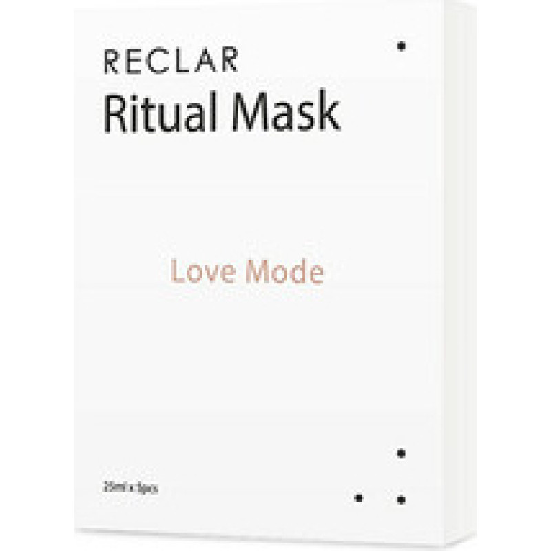 Reclar Love Mode Ritual Mask - Facial mask (5 pcs).