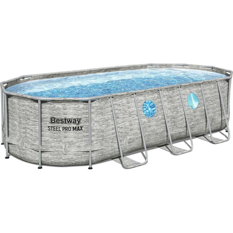 Bestway Dārza baseina rāmis 549 x 274 x 122 cm 12 collas 56716N