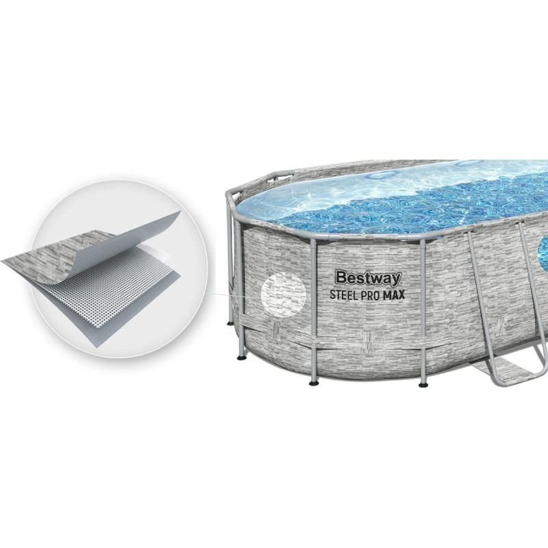 Bestway Dārza baseina rāmis 549 x 274 x 122 cm 12 collas 56716N