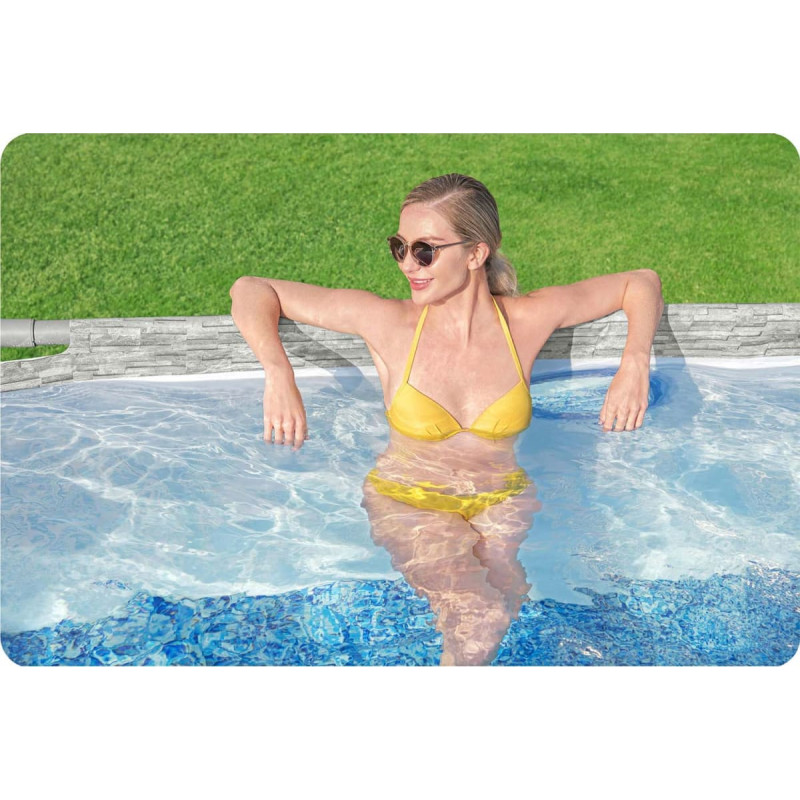 Bestway Dārza baseina rāmis 549 x 274 x 122 cm 12 collas 56716N
