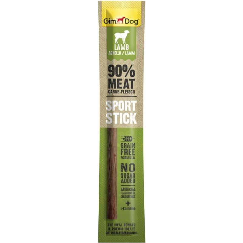 Gimborn Gardums suņiem : GimDog Sports Stick Lamb, 12 g