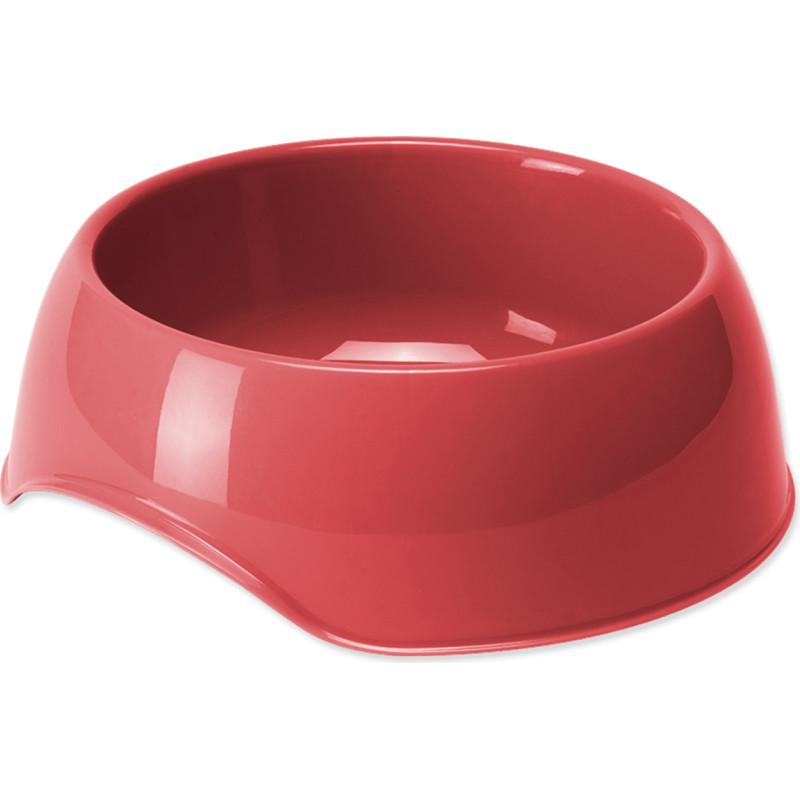 Placek Bļoda dzīvniekiem, plastmasa - Dog Fantasy Plastic Bowl, red, 23.5cm, 1300ml