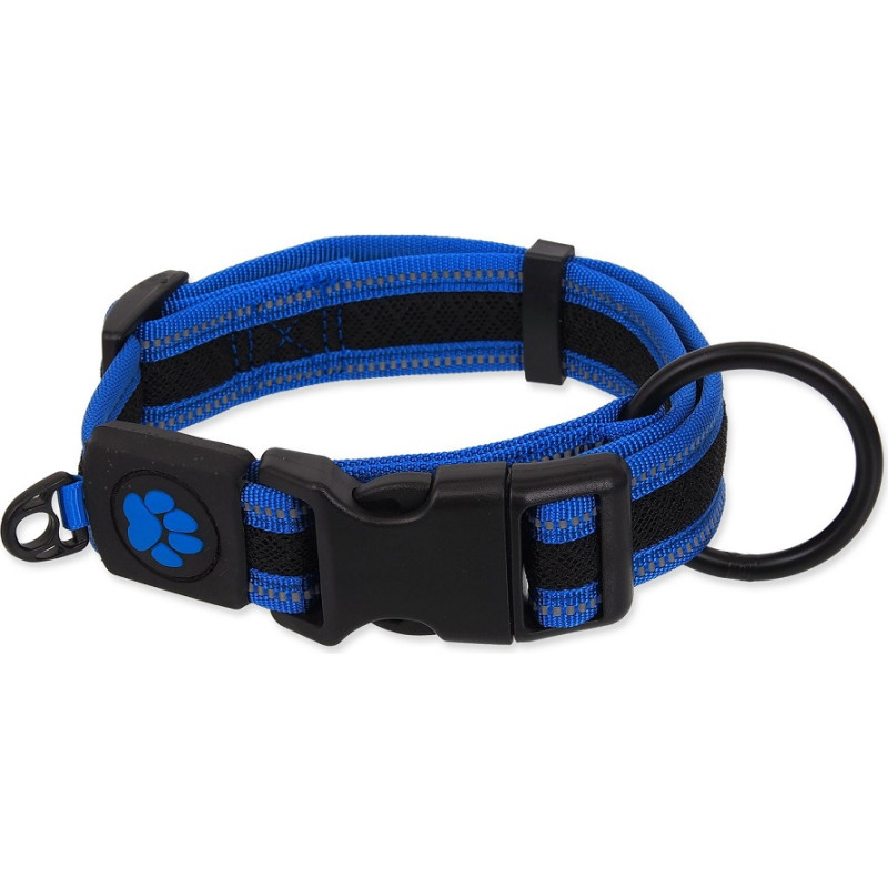 Placek Kakla siksna - Placek Active Dog Collar Fluffy M blue 2,5x33-48cm