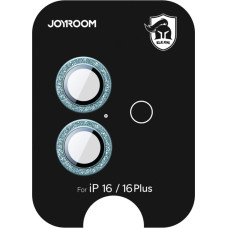 Joyroom iPhone 16/16 Plus objektīva aizsargstikls - zaļš