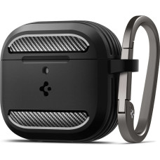 Spigen AirPods 4 izturīgs bruņu maciņš - melns