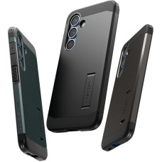 Spigen Samsung Galaxy S25 maciņš ar izturīgu Armor MagSafe statīvu - pelēks