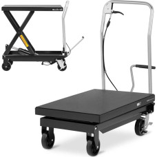 MSW Šķērveida pacēlāja galda ratiņi celšanai un transportēšanai 815 x 500 mm 500 kg