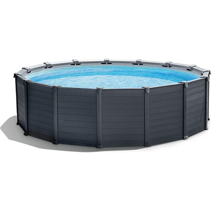 Intex Above Ground Pool Graphite Gray Panel  478x124 cm