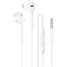 Borofone Earphones BM100 Fuente with microphone white