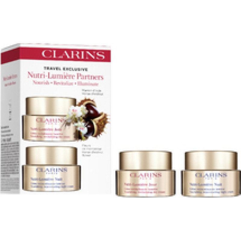 Clarins Nutri-Lumiere Partners - Gift Set for Skin Care.