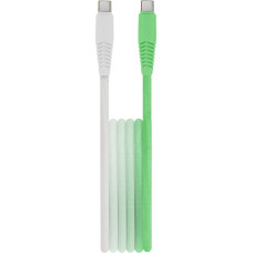 Setty cable USB-C - USB-C 1,5 m 3A KGC-C-1.5320 mint-white gradient
