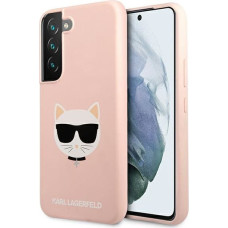 Karl Lagerfeld KLHCS22MSLCHPI S22+ S906 hardcase  różowy|pink Silicone Choupette Head