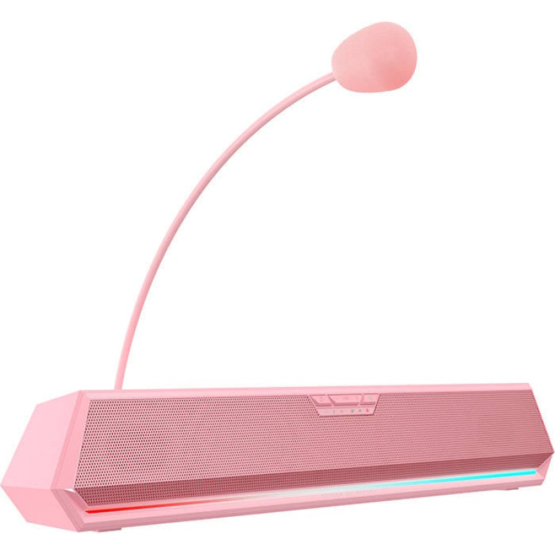Pink 7.1 Surround Gaming Speaker  G1500 BAR  2.5 W + 2.5 W  Bluetooth  Pink  Wireless connection 6923520269884