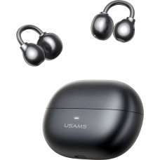 Earphones Bluetooth USAMS Echo R02       Clip-on wireless grey