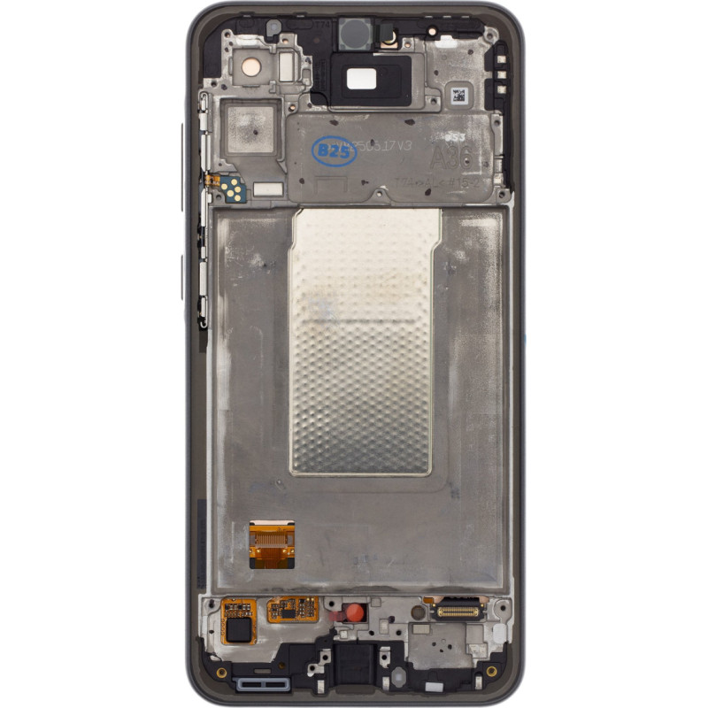LCD display + Touch Unit + Front Cover Samsung A366B Galaxy A36 5G Black (Service Pack)