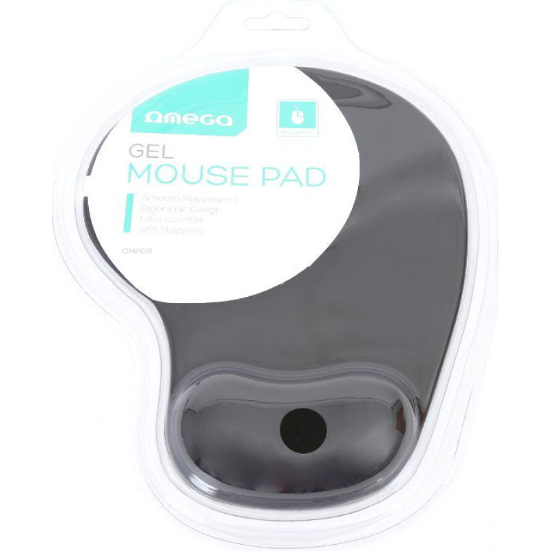 Platinet OMPGB GEL Peļu Paliktnis ar Gēla Spilventiņu Mājām un Ofisam | Melns