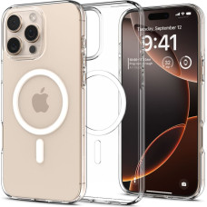 Spigen iPhone 16 Pro šķidro kristālu MagSafe vāciņš — caurspīdīgs