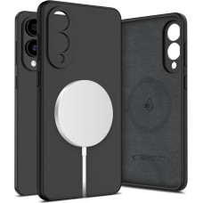 TECH-PROTECT LIQUID SILICONE MAGSAFE GALAXY S25 EDGE BLACK