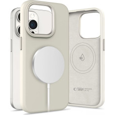 TECH-PROTECT SILICONE PURE MAGSAFE IPHONE 15 PRO MAX COSMIC LATTE