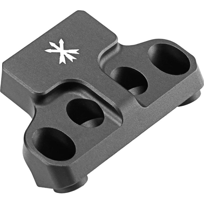 Unity Tactical - Sānu stiprinājums kolimatoriem FAST nobīdīta optiskā pamatne - melna - FST-SOBB