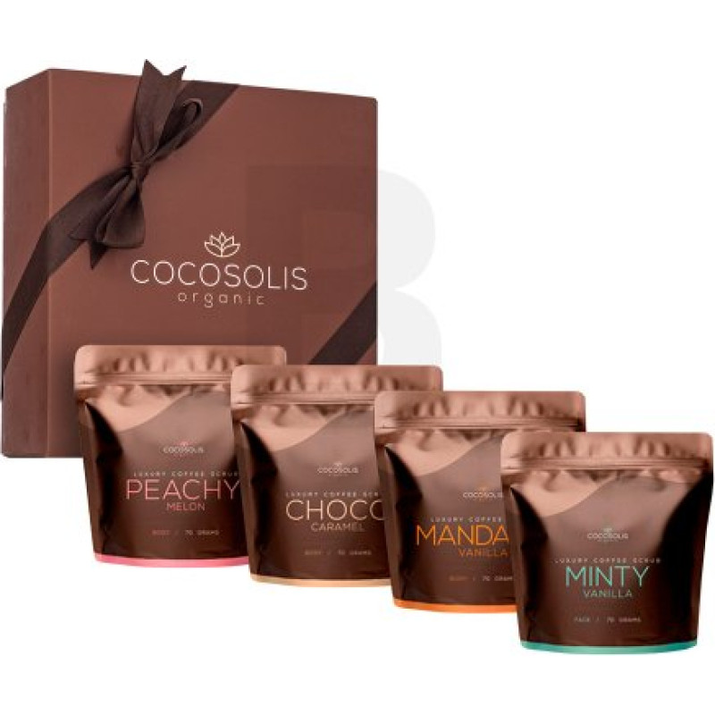 Cocosolis Luksusa kafijas skrubja dāvanu komplekts