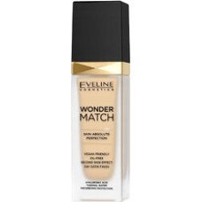 Eveline Wonder Match Skin Absolute Perfection ilgnoturīgs grims vienotai un mirdzošai sejas ādai 30 Cool Beige 30 ml