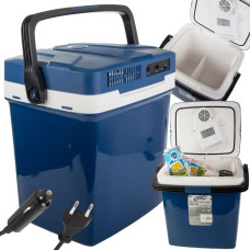 GoodBuy Pārnēsājams ceļojumu ledusskapis 12V|230V 26L ar apkures funkciju – liels, mājas un ceļojumiem