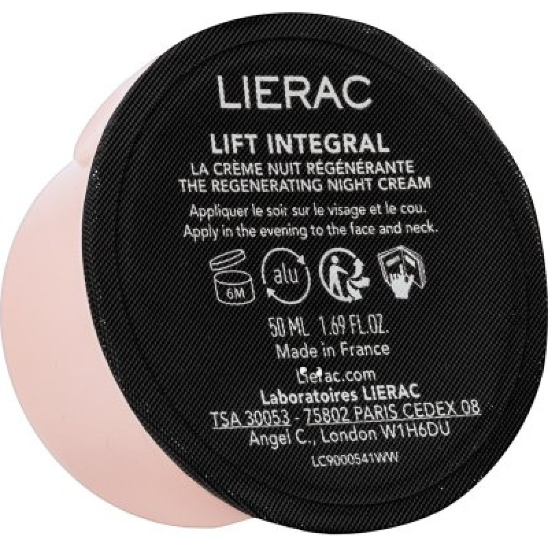 Lierac Paris Lierac Lift Integral nostiprinošs nakts krēms La Créme Nuit Régénérante - Recharge 50 ml