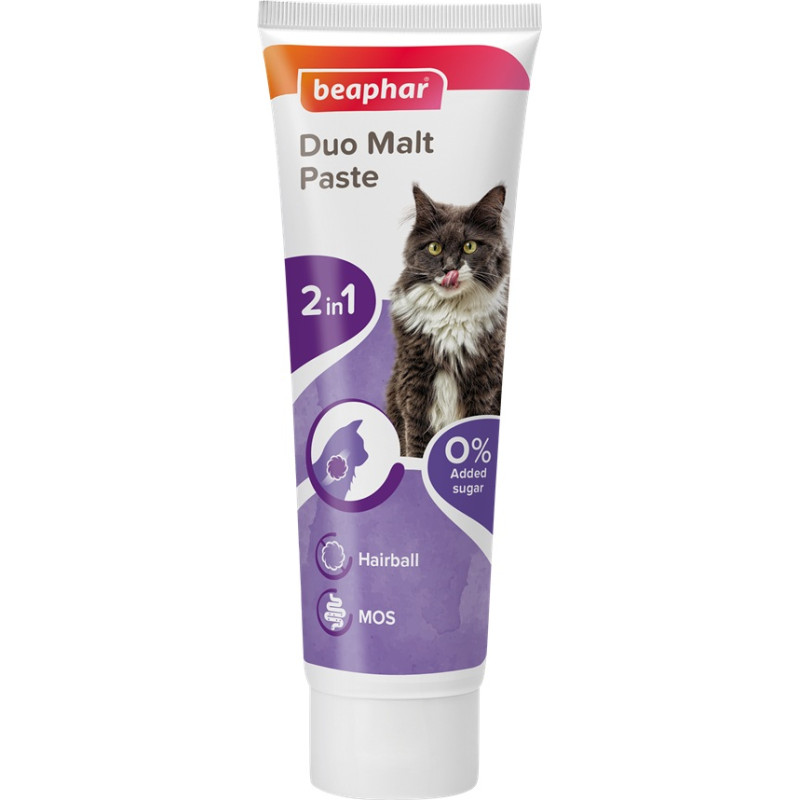 Beaphar Vitaminizēta pasta kaķiem - Beaphar Duo-Malt paste Cat, 100g