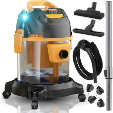 Retoo Bezmaisa mitrās un sausās tīrīšanas putekļsūcējs paklājiem un mīkstajām mēbelēm, 20 l, 2000 W