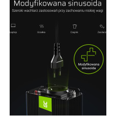 Green Cell Registered  24V to 230V Modified sine 1000W