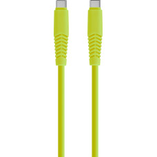 Setty cable USB-C - USB-C 1,5 m 20W KSC-C-1.52011 lime