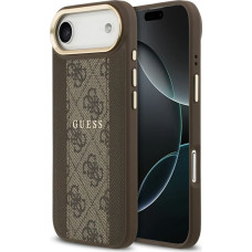 Case Guess 4G Stripe MagSafe for iPhone 17 Air brown