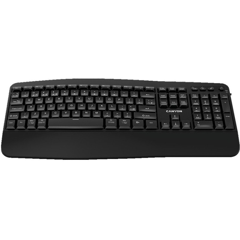 Canyon keyboard HKB-W6 Wireless Black