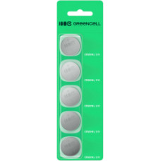 Baterijas Green Cell Blister 5x Lithium Battery CR2016