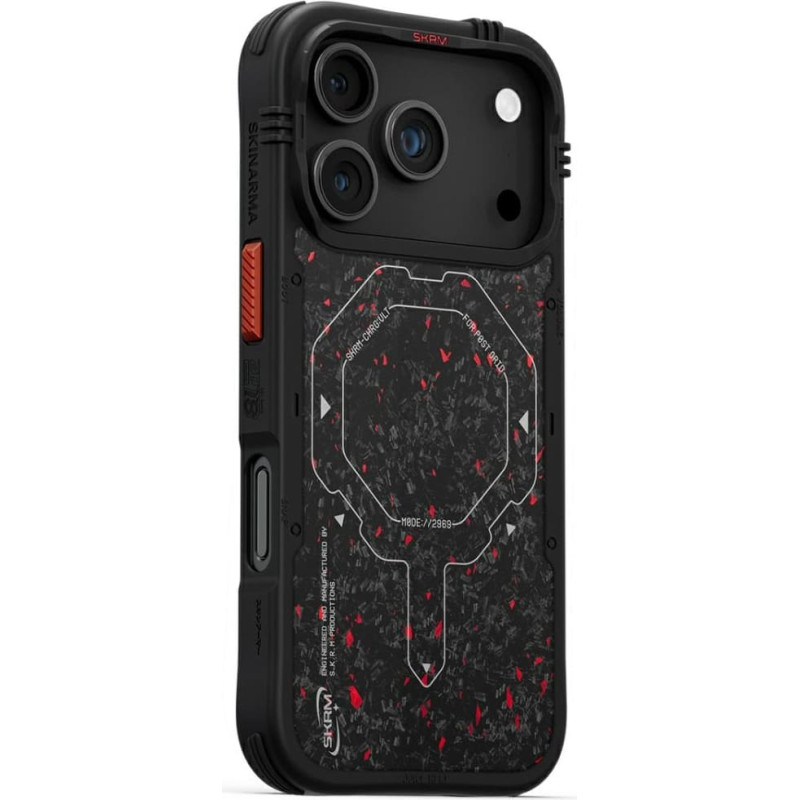 Skinarma Vektor Case for iPhone 17 Pro Magnetic Charging Black