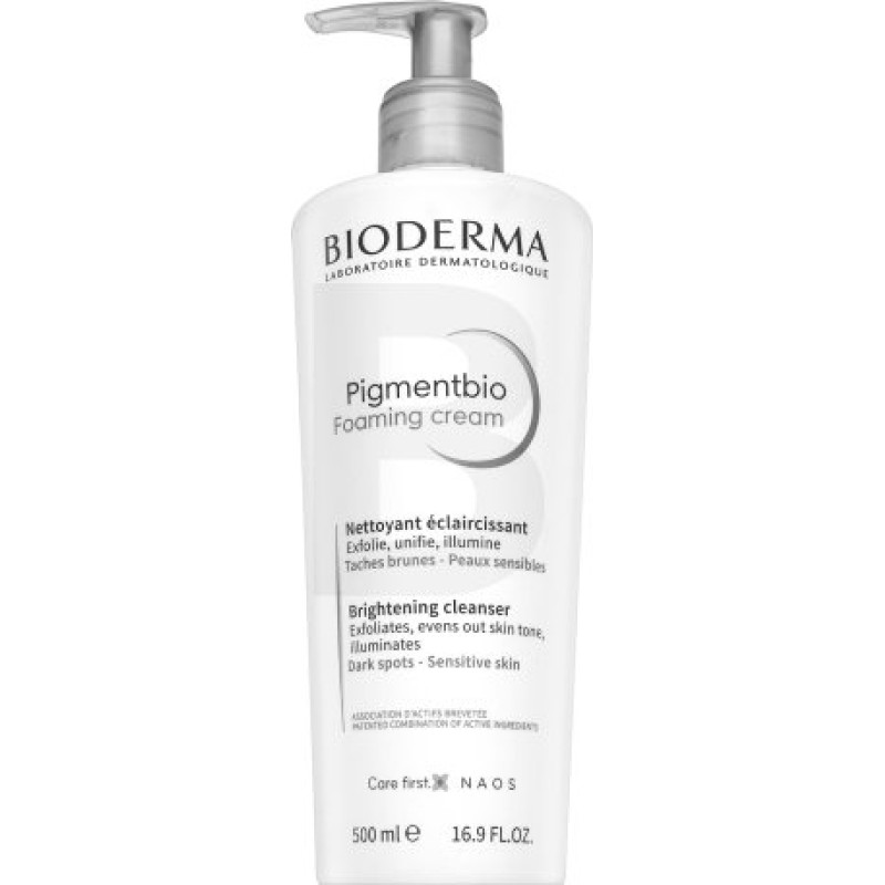 Bioderma Pigmentbio Foaming Cream Brightening Cleanser 500 ml