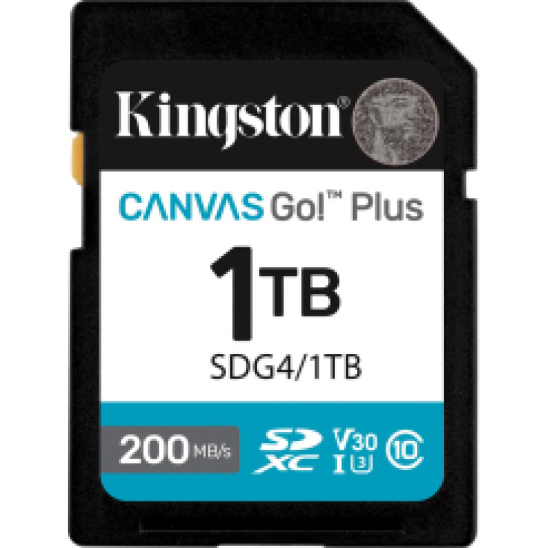 Atmiņas karte Kingston 1TB SDXC Canvas Go Plus Gen4