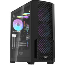 Computer case Darkflash DF2100 + 4 ARGB fans (black)
