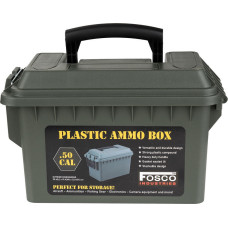 Fosco Industries - Munīcijas kaste .50 kalibrs - 9,6 l - Polimērs - Zaļ&scaron; - 465202