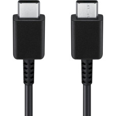 Fusion Type-C uz Type-C Fast Charge Universāls Datu un Uzlādes Kabelis 1m Melns