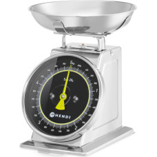 Hendi Analogie virtuves svari ar 5 kg tērauda svēršanas pannu