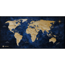 Peļu paliktnis Natec World Deep Blue 800x400mm