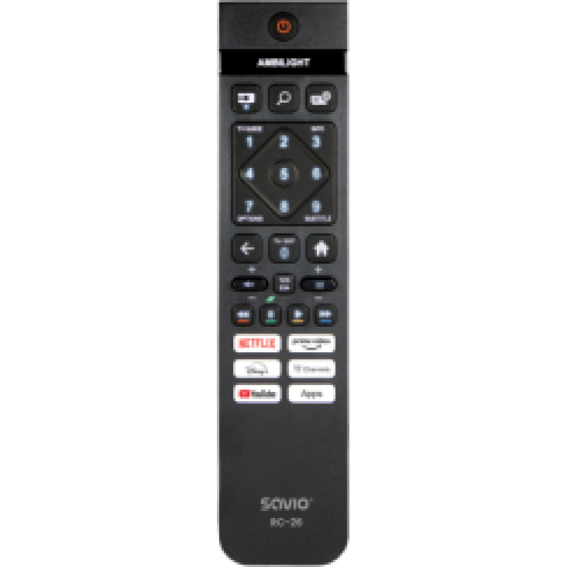 Tv Pults Savio Philips Universal Remote Control RC-26