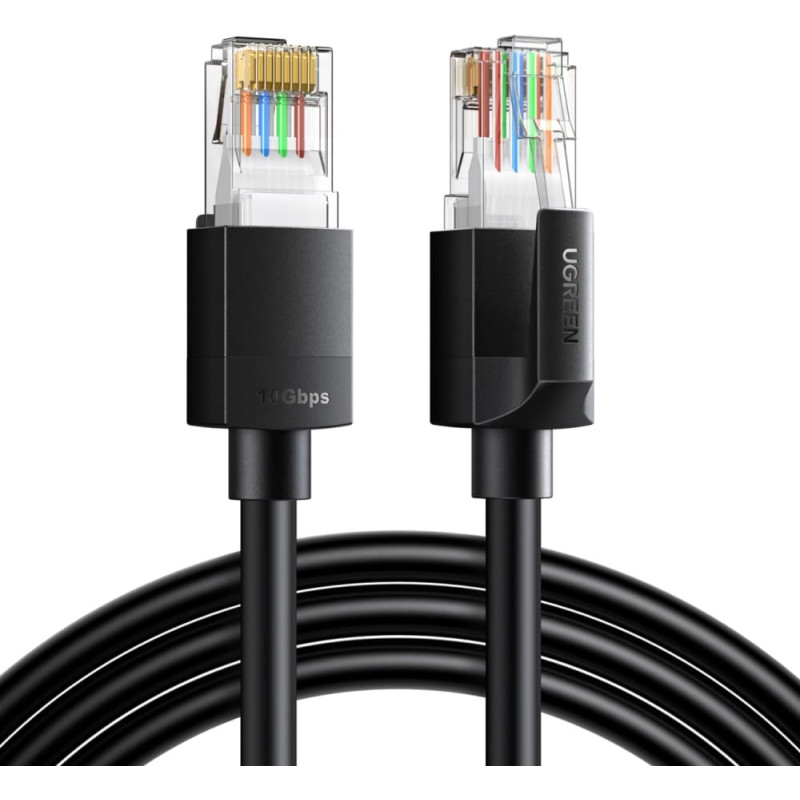 Ugreen Cat6A UTP 3m Ethernet Cable - Black