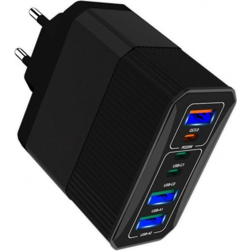 Msonic MY6646K 3xUSB + 3xType C Lādētājs PD|QC3.0